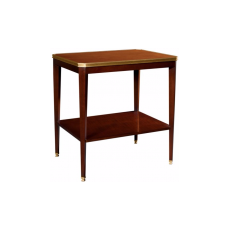 Austell Side Table Base with Wood Top